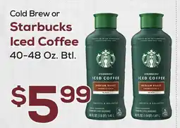 DeCicco & Sons Starbucks Iced Coffee offer