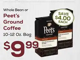 DeCicco & Sons Peet's Ground Coffee offer