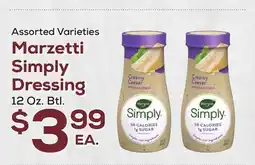 DeCicco & Sons Marzetti Simply Dressing offer
