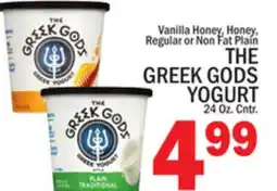 C Town THE GREEK GODS YOGURT offer