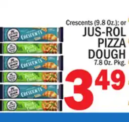C Town JUS-ROL PIZZA DOUGH 7.8 Oz. Pkg offer