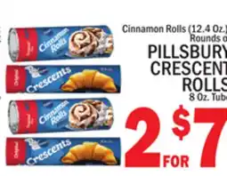 C Town PILLSBURY CRESCENT ROLLS 8 Oz. Tube offer