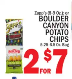 C Town BOULDER CANYON POTATO CHIPS 5.25-6.5 Oz. Bag offer
