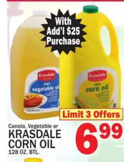 C Town KRASDALE CORN OIL offer