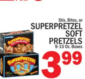 C Town SUPERPRETZEL SOFT PRETZELS offer