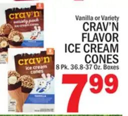 C Town CRAV'N FLAVOR ICE CREAM CONES offer