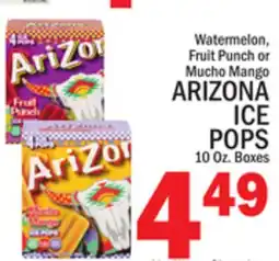 C Town ARIZONA ICE POPS offer