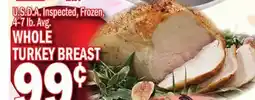 C Town WHOLE TURKEY BREAST offer