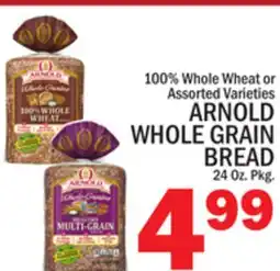 C Town ARNOLD WHOLE GRAIN BREAD offer