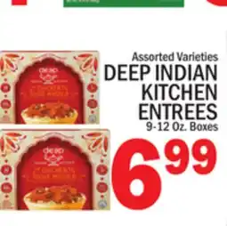 C Town DEEP INDIAN KITCHEN ENTREES offer