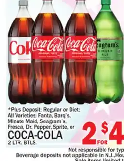 C Town COCA-COLA offer