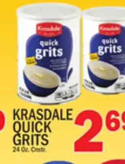 C Town KRASDALE QUICK GRITS offer