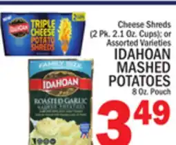 C Town IDAHOAN MASHED POTATOES 8 Oz. Pouch offer