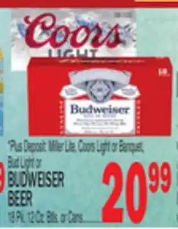 C Town BUDWEISER BEER offer