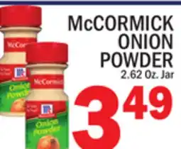C Town McCORMICK ONION POWDER offer