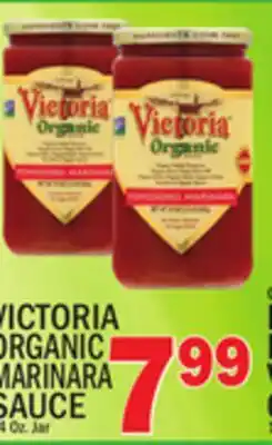 C Town VICTORIA ORGANIC MARINARA SAUCE offer