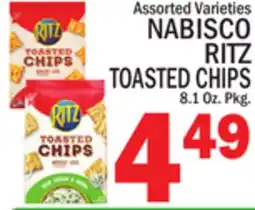 C Town NABISCO RITZ TOASTED CHIPS offer