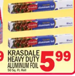 C Town KRASDALE HEAVY DUTY ALUMINUM FOIL offer