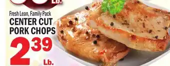 C Town CENTER CUT PORK CHOPS offer
