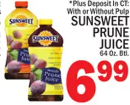 C Town SUNSWEET PRUNE JUICE offer