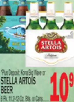 C Town STELLA ARTOIS BEER offer