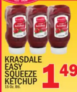C Town KRASDALE EASY SQUEEZE KETCHUP offer