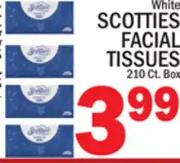 C Town SCOTTIES FACIAL TISSUES offer