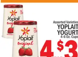 C Town YOPLAIT YOGURT offer