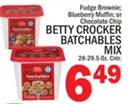 C Town BETTY CROCKER BATCHABLES MIX offer