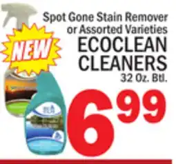 C Town ECOCLEAN CLEANERS offer