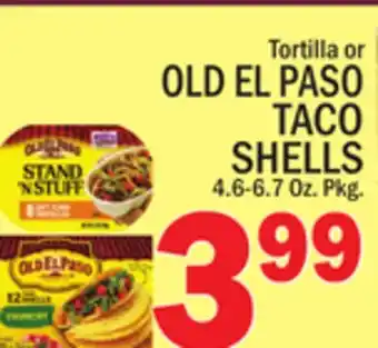 C Town OLD EL PASO TACO SHELLS offer