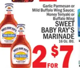 C Town SWEET BABY RAY'S MARINADE offer