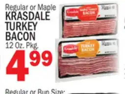 C Town KRASDALE TURKEY BACON offer