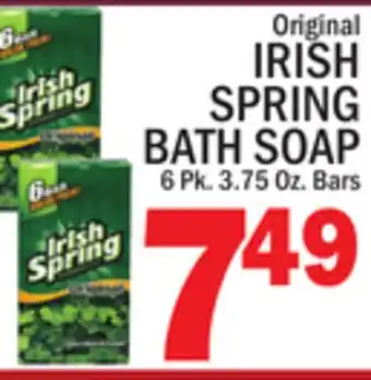 C Town IRISH SPRING BATH SOAP offer
