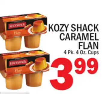 C Town KOZY SHACK CARAMEL FLAN offer