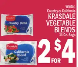C Town KRASDALE VEGETABLE BLENDS offer