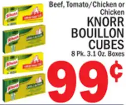 C Town KNORR BOUILLON CUBES offer