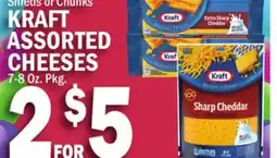 C Town KRAFT ASSORTED CHEESES offer