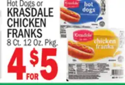 C Town KRASDALE CHICKEN FRANKS offer