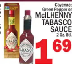 C Town McILHENNY TABASCO SAUCE offer