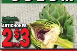 C Town ARTICHOKES offer
