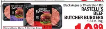 C Town Rastelli's Beef Butcher Burgers offer