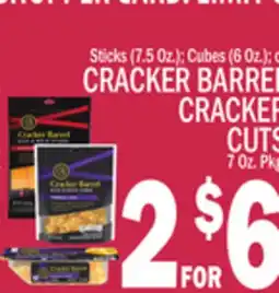 C Town CRACKER BARREL CRACKER CUTS 7 Oz. Pkg offer