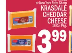 C Town KRASDALE CHEDDAR CHEESE offer