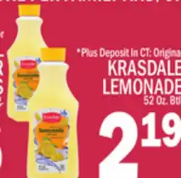 C Town KRASDALE LEMONADE offer