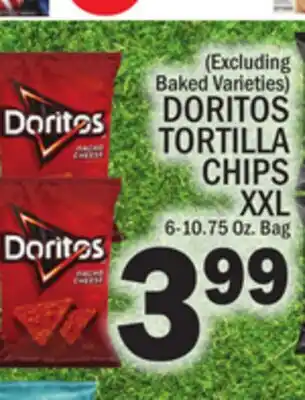 C Town DORITOS TORTILLA CHIPS XXL offer