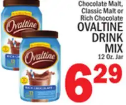 C Town OVALTINE DRINK MIX offer