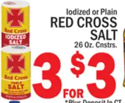 C Town RED CROSS SALT offer