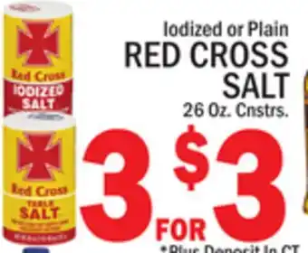 C Town RED CROSS SALT offer