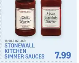 Kings Food Markets STONEWALL KITCHEN SIMMER SAUCES offer